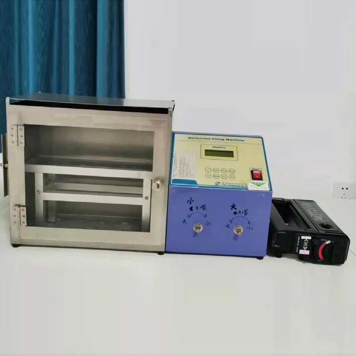 Kumaş Alev Geciktirici Performans Test Cihazı (Yatay Yöntem)