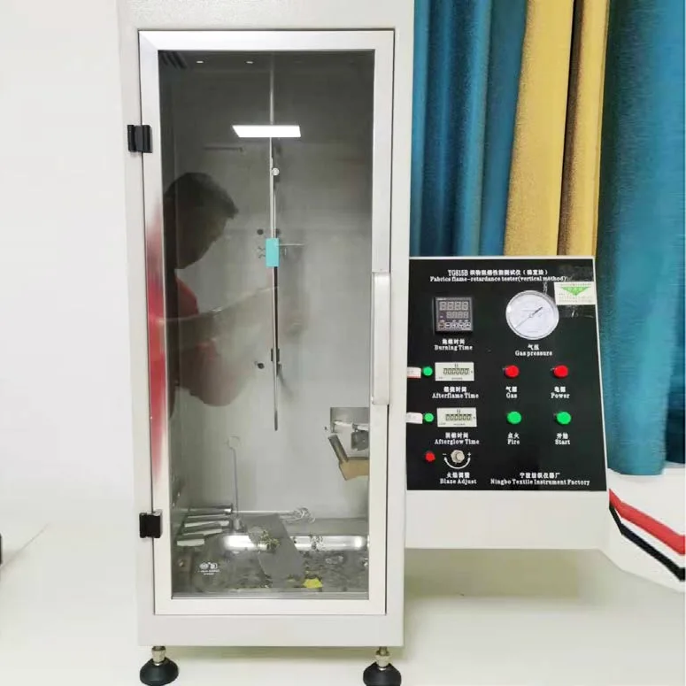 YG815B Kumaş Alev Geciktirici Performans Test Cihazı (Dikey Yöntem)